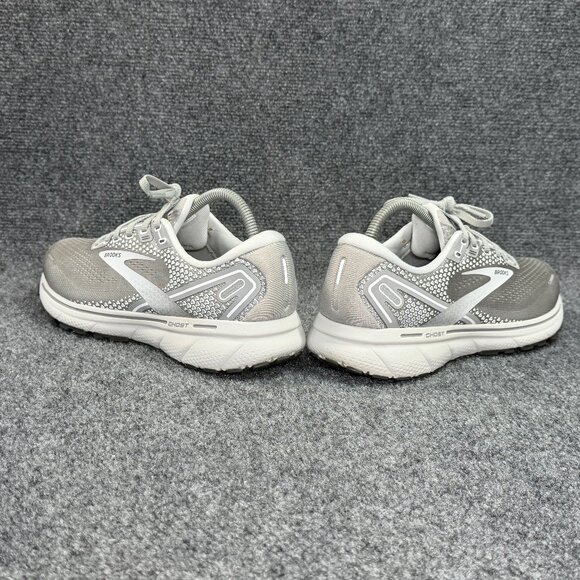 Brooks Ghost 14 Running Shoes Women's Size 9.5 Grey Athletic Training Sneakers - Picture 7 of 12